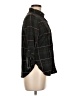 Polly & Esther 100% Polyester Plaid Black 3/4 Sleeve Blouse Size M - photo 4
