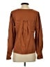 Thakoon Brown Long Sleeve Blouse Size 4 - photo 2