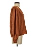 Thakoon Brown Long Sleeve Blouse Size 4 - photo 4