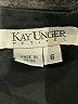 Kay Unger Black Sleeveless Top Size 6 - photo 4