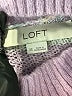 Ann Taylor LOFT 100% Polyester Purple Turtleneck Sweater Size XS - photo 7