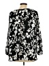 Vince Camuto 100% Polyester Black Long Sleeve Blouse Size L - photo 2