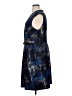 Ellen Tracy Graphic Blue Cocktail Dress Size 16W - photo 5