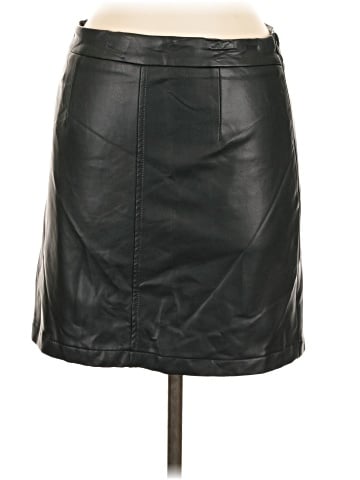French Connection Faux Leather Skirt (view 1)