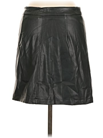 French Connection Faux Leather Skirt (view 2)