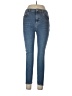 Topshop Hearts Blue Jeans Size 32 waist - photo 1
