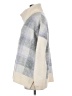 Ann Taylor LOFT Checkered-gingham Gray Pullover Sweater Size M - photo 5
