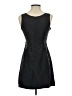 Silk Box 100% Rayon Solid Black Casual Dress Size XS - photo 2