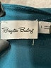 Brigitte Bailey 100% Polyester Solid Teal Casual Dress Size L - photo 7