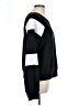 Evereve Color Block Black Pullover Sweater Size L - photo 4