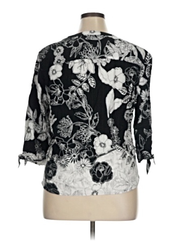 Allison Daley 3/4 Sleeve Blouse (view 2)
