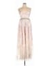 Mac Duggal 100% Polyester Ivory Cocktail Dress Size 18 - photo 1