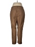 Ann Taylor LOFT Solid Brown Khakis Size 12 - photo 2