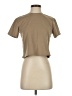 BYLT Tan Short Sleeve Turtleneck Size XS - photo 1