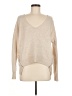 Aqua 100% Cashmere Tan Cashmere Pullover Sweater Size M - photo 1