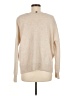 Aqua 100% Cashmere Tan Cashmere Pullover Sweater Size M - photo 2