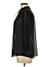 Chaps Polka Dots Black 3/4 Sleeve Blouse Size L - photo 5