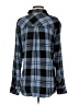 Rails 100% Rayon Plaid Blue Long Sleeve Blouse Size S - photo 2