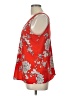 dalia 100% Polyester Red Sleeveless Blouse Size L - photo 5