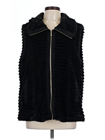 Calvin Klein Faux Fur Vest (view 1)