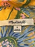 Madewell Tropical Yellow Short Sleeve Blouse Size S - photo 7