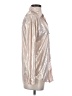 Clifford & Wills 100% Polyester Metallic Silver Pink Long Sleeve Blouse Size S - photo 4