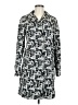 Weekend Max Mara and Newlife 100% Polyester Silver Black Coat Size 6 - photo 1
