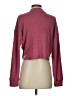 Popular 21 Solid Burgundy Turtleneck Sweater Size S - photo 2