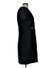 Sandra Darren Solid Black Casual Dress Size 10 - photo 4