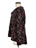 Dalia Collection 100% Rayon Black Long Sleeve Blouse Size M - photo 5