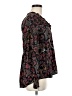 Dalia Collection 100% Rayon Black Long Sleeve Blouse Size M - photo 4