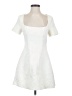 Clea Jacquard White Cocktail Dress Size S - photo 1