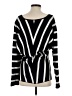 Moth Stripes Black Pullover Sweater Size XS - photo 2