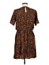 Sandy & Sid Animal Print Brown Casual Dress Size M - photo 2