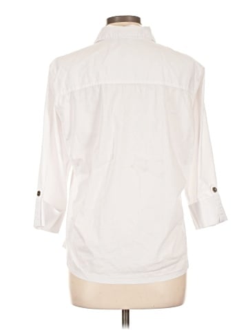 Cathy 3/4 Sleeve Button-Down Shirt (view 2)
