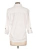 Cathy White 3/4 Sleeve Button-Down Shirt Size L - photo 2