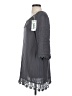 MONORENO 100% Rayon Gray 3/4 Sleeve Blouse Size S - photo 5
