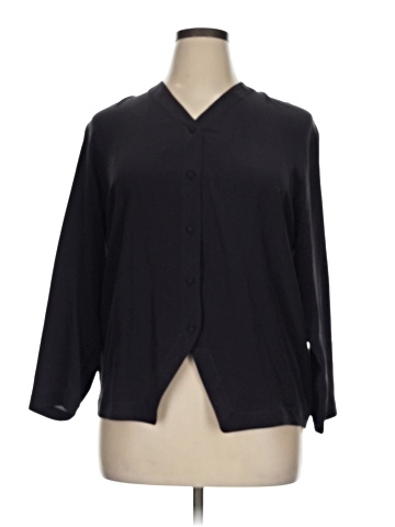 Winter Silks 3/4 Sleeve Silk Top (view 1)