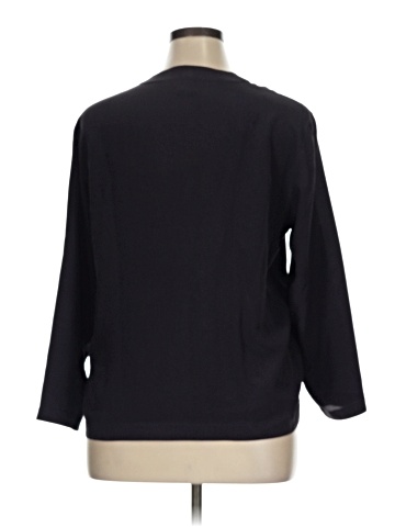 Winter Silks 3/4 Sleeve Silk Top (view 2)