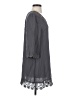 MONORENO 100% Rayon Gray 3/4 Sleeve Blouse Size S - photo 4