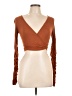 Fashion Nova Brown Long Sleeve Top Size L (estimated) - photo 1