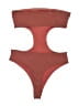 Superdown Burgundy Bodysuit Size M - photo 2