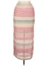 Shein 100% Polyester Stripes Pink Casual Skirt Size L - photo 1