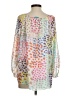 Tori Richard 100% Polyester White 3/4 Sleeve Blouse Size 4 - photo 2