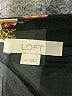 Ann Taylor LOFT 100% Polyester Floral Black Casual Skirt Size 4 - photo 4