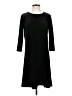 Caroline Rose Solid Black Casual Dress Size XS - photo 1