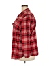 Chaps 100% Cotton Plaid Red Fleece Size 2X - photo 5