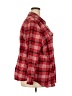 Chaps 100% Cotton Plaid Red Fleece Size 2X - photo 4