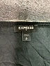 Express Outlet 100% Rayon Solid Black Romper Size S - photo 4