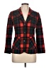 Pendleton 100% Virgin Wool Plaid Red Wool Blazer Size 12 - photo 1
